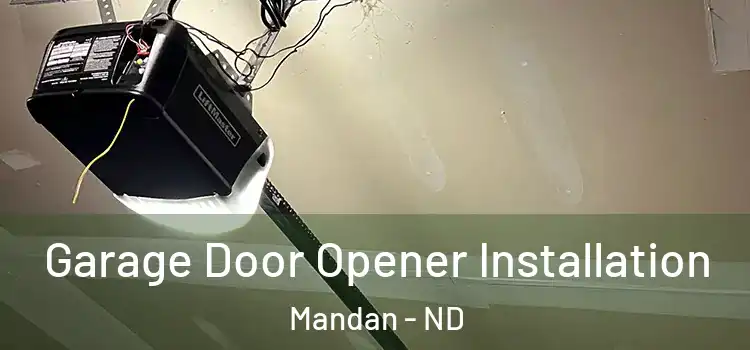  Garage Door Opener Installation Mandan - ND