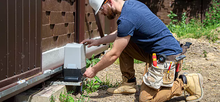 Electric Driveway Gate Installation Mandan