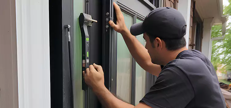 Fix Latch on Sliding Door Mandan